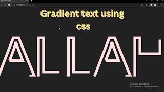 Simple text animation using html and css only || iqraCS || #css#html#animation#textanimation