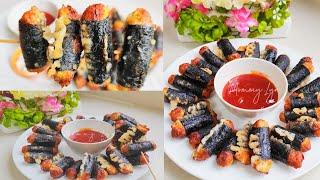 CHICKEN SEAWEED ROLL RECIPE || CHICKEN NORI ROLL || Napaka Sarap!! PANGNEGOSYO RECIPE!