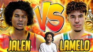 NBA 2K22 IS INSANE!! JALEN GREEN vs LAMELO BALL!!