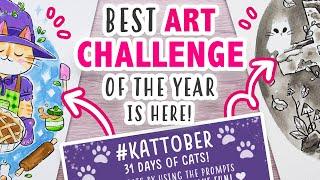 It's HERE! | Turning RANDOM PROMPTS in to ART | Kattober 2022 Challenge