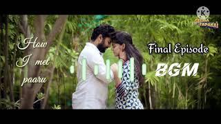 How I met paaru BGM | Final episode | female flatmate | GSK ENTERTAINMENTS