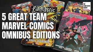 5 Great Team Marvel Comics Omnibus Editions