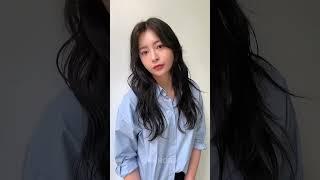 하늘님 내추럴하게 흐르는 컬링 ,\ rain Perm ️