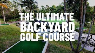 The World's Ultimate Backyard Golf Course: Yarravale, Brisbane, Australia