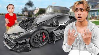 My Baby DESTROYED My Lamborghini Revuelto..