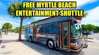 FREE Myrtle Beach Entertainment Shuttle Bus - From Your Hotel to ALL the Fun!