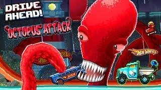 OCTOPUS in a RAGE / Hot Wheels machine the TOILET 2 collection the game DRIVE AHEAD for children