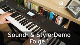 KORG i3 Style- und Sound-Demo Folge 1 - All Playing, No Talking!