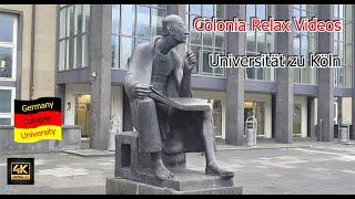 Köln / Cologne Universität zu Köln Albertus Magnus Hochschule University of Cologne Germany [4K]