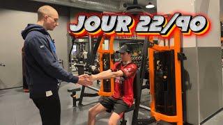 JOUR 22/90 POUR TRANSFORMER UN ABONNÉ DE 45 KILOS