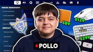 Pollo *REVEALS* New Settings That WON Him the FNCS GLOBAL CHAMPIONSHIP! 