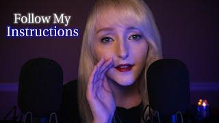 ASMR Follow My Instructions | Eyes Closed Whispers for Sleep