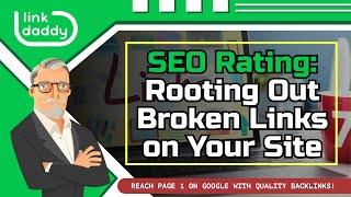 SEO Rating - Rooting Out Broken Links on Your Site