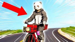 EXTREME PANDA MOUNTAIN BIKING! (Riders Republic)