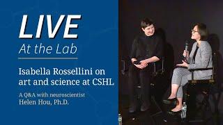 Isabella Rossellini on art and science at CSHL