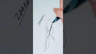 Turning names into a signature #name #art #lettering #handwriting #signature