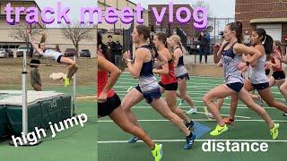 TRACK MEET VLOG | high school track