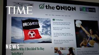 ‘The Onion’ Buys Alex Jones’ Infowars at Auction With Help from Sandy Hook Families