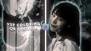 VSP COLORING QR CODES || 