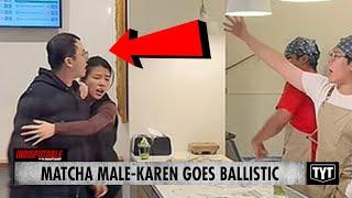 WATCH: Matcha Male-Karen Goes BALLISTIC On Workers