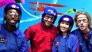 INDOOR SKYDIVING WITH SMOSH (Squad Vlogs - Field Trip)