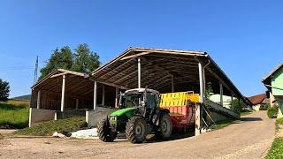 Finishing 2nd Cut Grass Silage