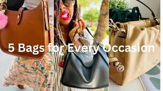 5 Bags for Every Occasion | One Bag Tag @NothingButBags @WhatLeslyeLoves