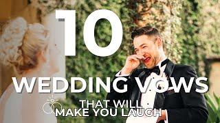 Funny Wedding Vows Compilation : Prepare to Burst into Laughter with These 10!