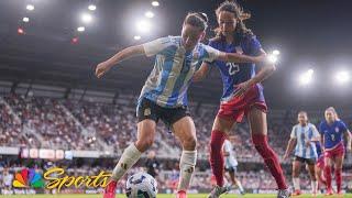 Highlights: USWNT vs. Argentina (En Español) | 10/30/24 | NBC Sports