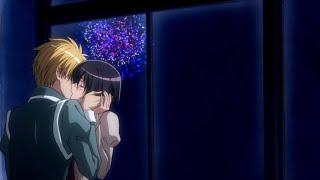 Maid Sama! - Misaki and Usui Kiss Scene (English Dub)