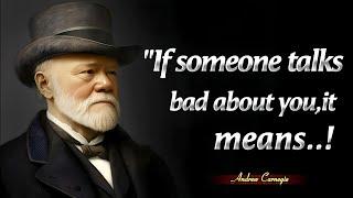 If Someone Badly Thinks About You,Do This | Incredibly Wise Quotes by Andrew Carnegie #quotes