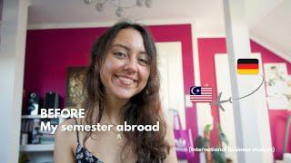 Thoughts before my semester abroad | Application process, feelings & fears |  Kuala Lumpur Malaysia