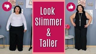 Petite Plus Fashion Tips To Look Slimmer and Taller