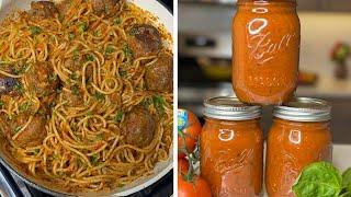 How to make homemade spaghetti sauce. | Joyful Cook tomato sauce