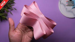 Super easy grosgrain ribbon bow