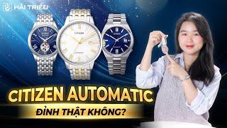 Top 5 đồng hồ Citizen Automatic bán chạy nhất năm 2024