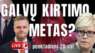 Žinios trumpai / Lietuvoje galvų kirtimo metas? / Kaip žiemosime? / Gyvas bendravimas