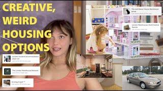 CHEAP Alternative Living Options in London and other big cities + living abroad