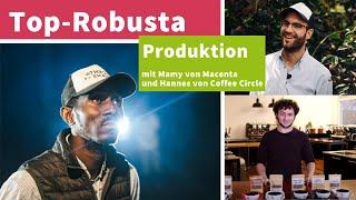 Top-Robusta Produktion in Guinea - Verkostung mit Mamy und Hannes