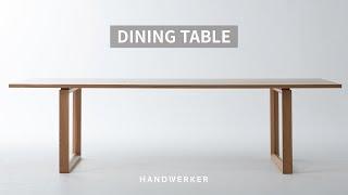 한트베르커 - 테이블 제작 과정 [Making dining table]