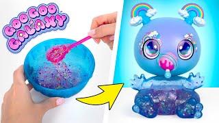 Búp Bê Goo Goo Galaxy | Bộ dụng cụ DIY Slime & Kim Tuyến - Chế Tạo, Cho Ăn & Nạp Đầy