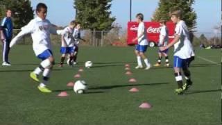 Soccer Training - Passing Drills 1