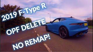 2019-2020 Jaguar F-Type R - OPF delete - No remap - Max exhaust sounds! #jaguar #ftyper #ftype