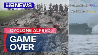 Tropical Cyclone Alfred: The best photos and videos locals are posting online | 9 News Australia