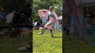 Women Fancy Dancer at the 2024 Bear Mountain POW WOW #culture #dance #indigenous #newyork