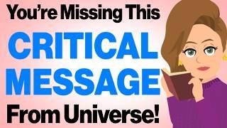 WAIT! You’ve missed this HUGE sign from the Universe!  Abraham Hicks 2024