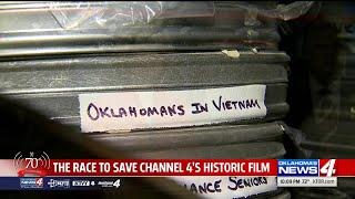 The race to save Oklahoma`s News Channel 4`s historic film