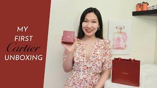 MY FIRST CARTIER UNBOXING 2021: LOVE WEDDING BAND & WHY I CHOSE IT ️ 卡地亚Love戒指开箱+试戴