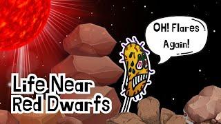 Three Reasons Why Life Is Unlikely Around Red Dwarfs!