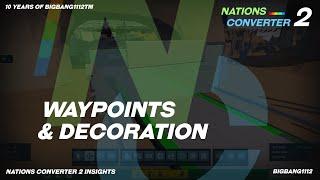 Waypoints & Decoration | Nations Converter 2 Insights (Trackmania)